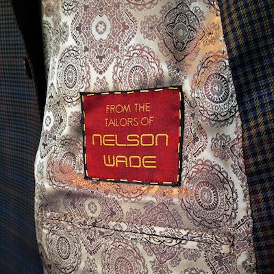 NELSON WADE, custom suit interior lining.